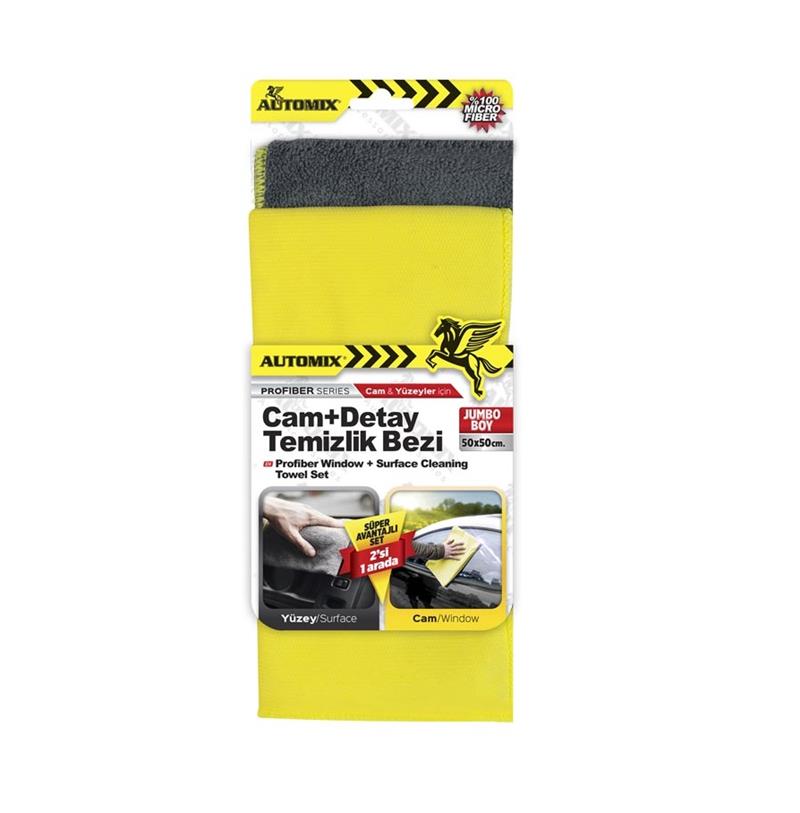 Automix Cam + Detay Temizlik Bezi
