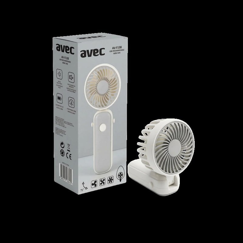 DiğerAvec Usb Şarjlı Mini Fan AV-F138