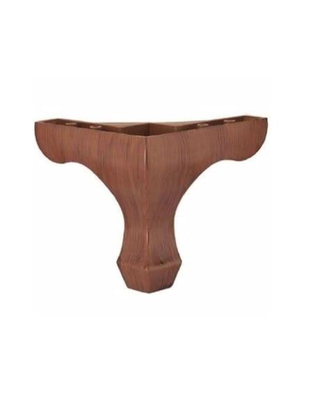 Ayak Plastik Lukens 10CM Ahşap