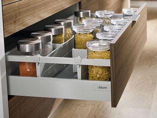 Blum Antaro Bordür 45cm İçin R+L Gri
