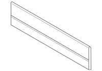 Blum Ara Bölm Panel, 60 cm Gövde İçin, İnox