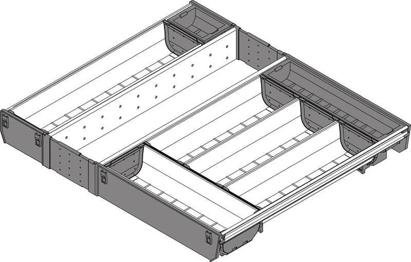 Blum Gövde Genişliği: 60cm  ; Derinlik : 45cm