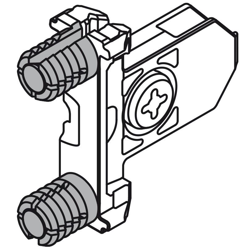 Blum TDBX. Çekmece Önü Bağlantı Elemanı, Inser