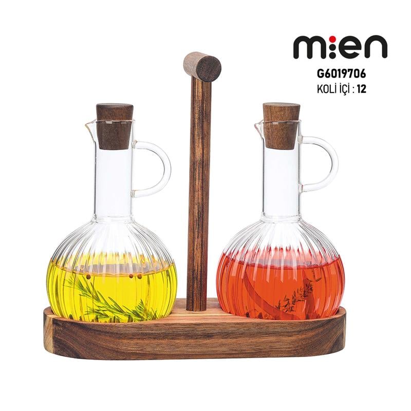 DiğerBorosilikat Cam Yağdanlık 2li