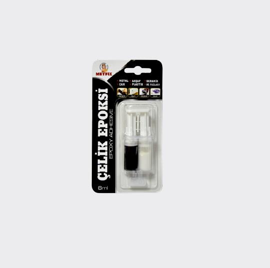 DiğerBumy Epoksi Çelik Şırınga Gri 6ml
