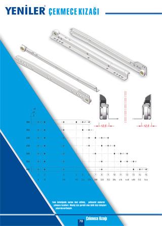 DiğerÇekmece Kızağı 30 CM Krem