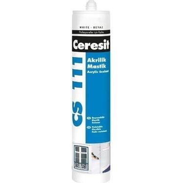 CERESİTCeresit CS 111 Silikonize Mastik Beyaz 240 ml