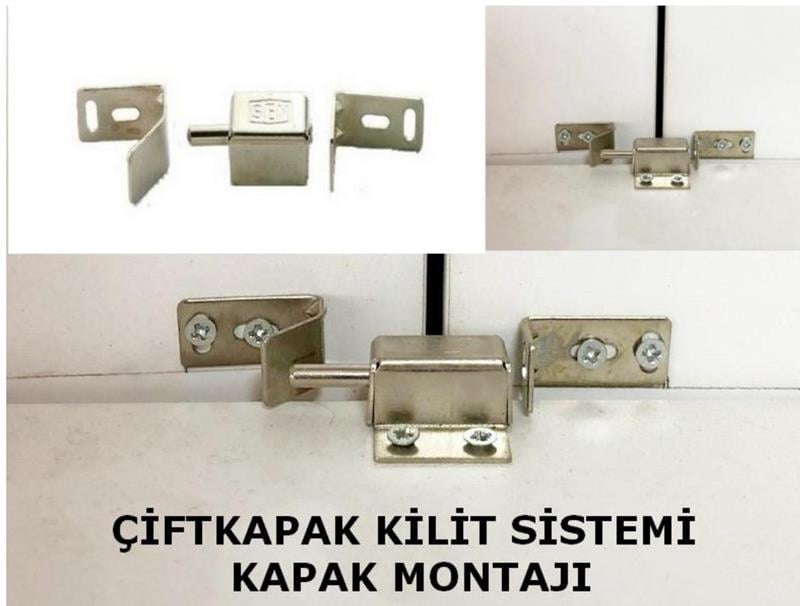 DiğerÇift Kapak Kilit Sistemi Kapak Montaj Aparatı Sağ