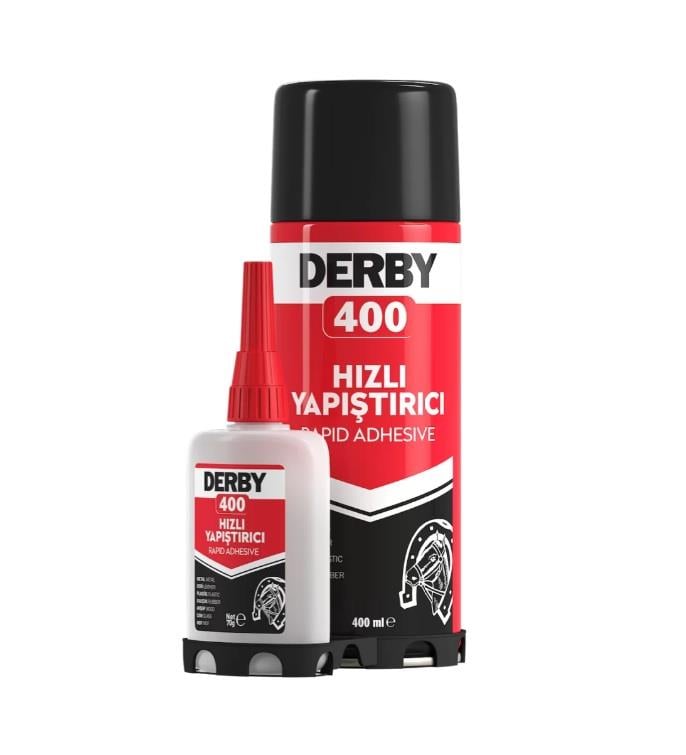 Derby 400ml MDF Hızlı Yapıştırıcı Seti