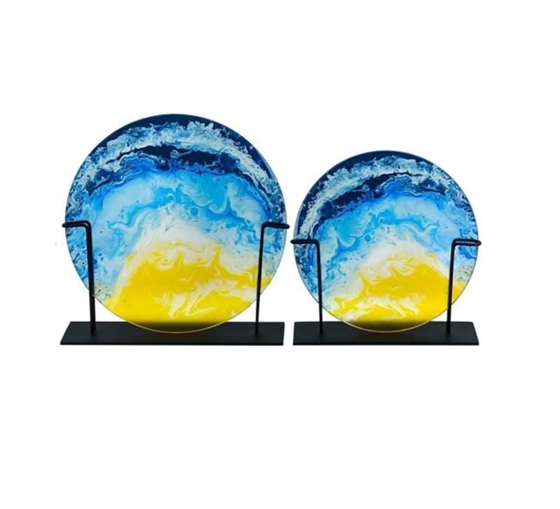 Disk Obje 2 Li Set 32*30 cm