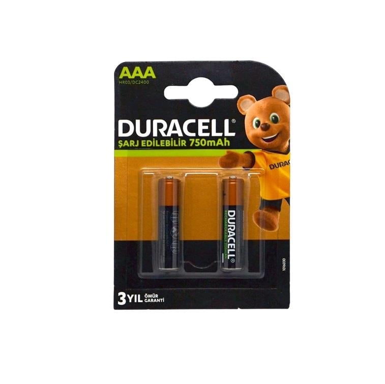 DuracellDuracell 750 MAH İnce Pil 2li Paket