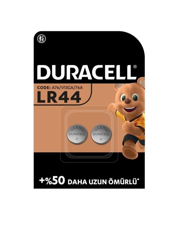 Duracell LR 44 Kulaklık Pili 1 pk 2 Adet