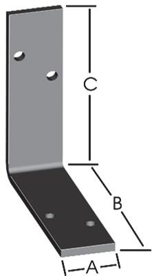 Ermo 30*75*75 Ağır Yük. Köşebent