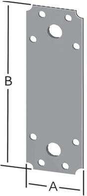 ERMOErmo 40*40 Düz Gönye 