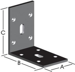 ERMOErmo 60*100*100 Ağır Yük Köşebent