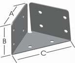 ERMOErmo Masa Köşe Gönye 75*75*70