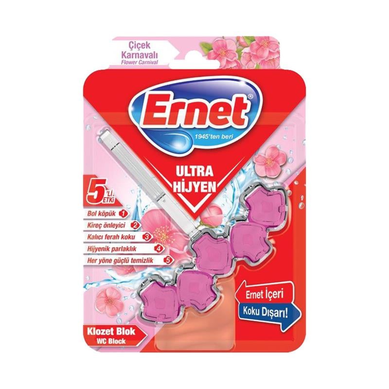 ERNETErnet Klozet Blok 50 gr Çiçek