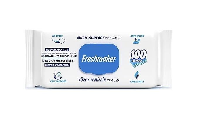 FRESHMAKERFreshmaker Yüzey Temizlik Havlusu 100 lü