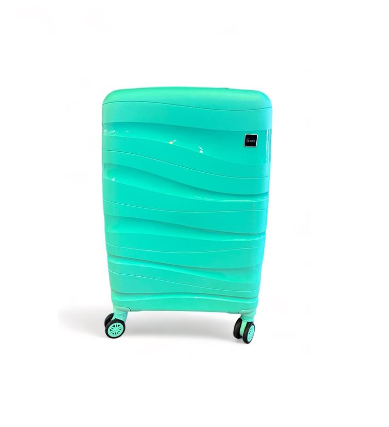 G-Max Valiz Lüks Su Yeşili Orta Boy