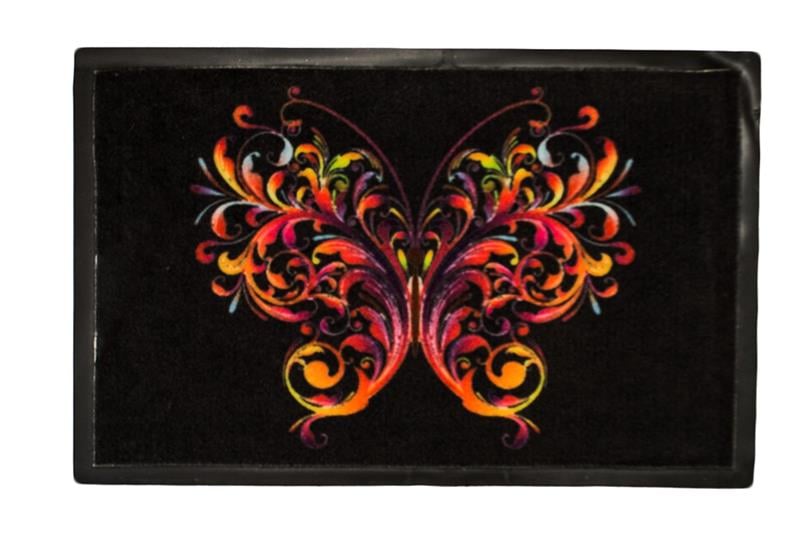 Giz Print Mat Kapı Paspası 40*60cm Asorti