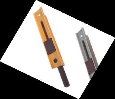 Gömme Sürgü Alüminyum Saten 12 cm