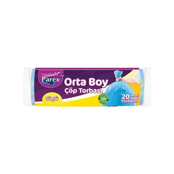 ParexGüçlü Çöp Torbası Orta Boy 15 li