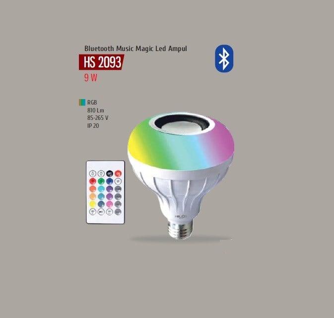 DiğerHelios Rgb Bluetooth Magic Led Ampul 9w