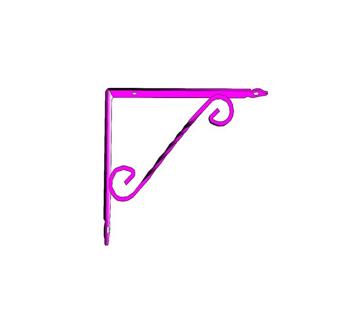 Henda Pembe Raf Altı 15*20cm