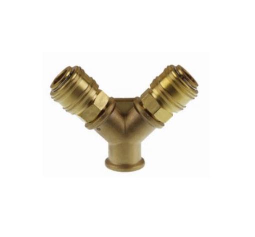 İkili Stoper Set Pirinç 3/8