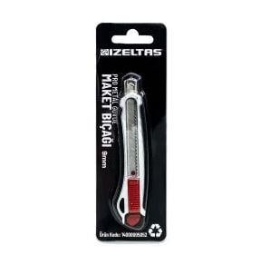 İZELTAŞİzeltaş Pro Metal Gövde Maket Bıçağı 5 Yedekli