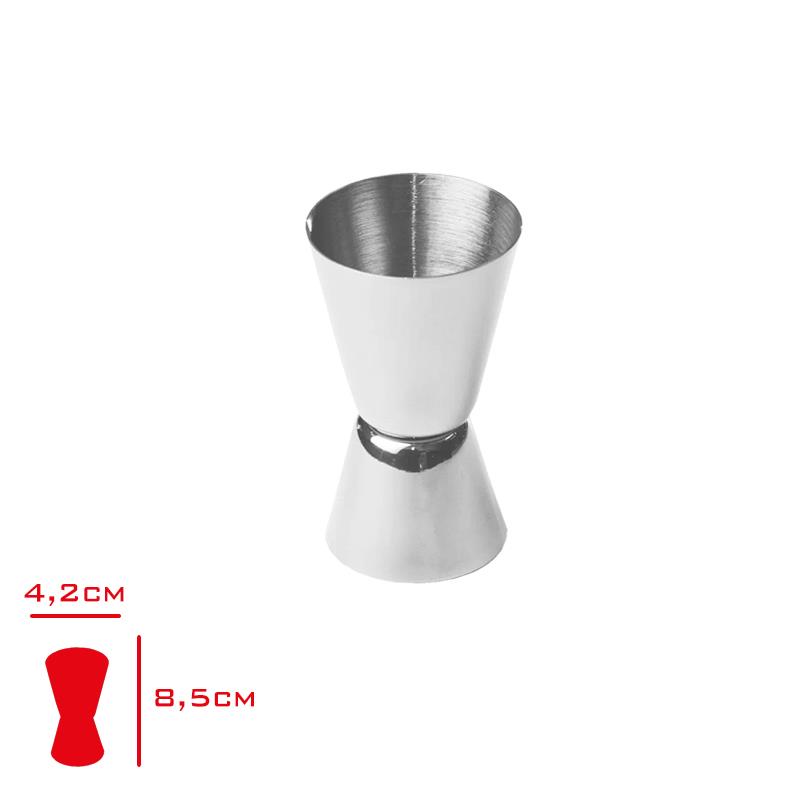 Star Yapı MarketJigger 2/4 201ss İkili Krom EVM-1060