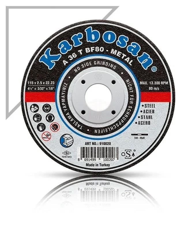 KARBOSANKarbosan Metal Kesme Düz 115*2.5*22.23