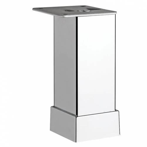 Kare Alüminyum Ayağı 40*40 15cm Krom