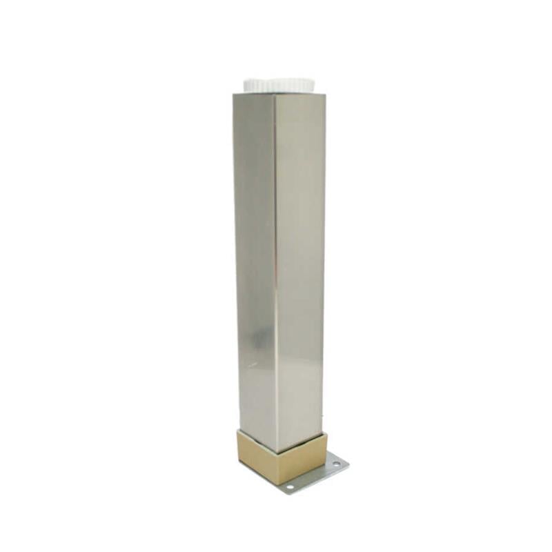 Kare Alüminyum Ayağı 40*40 25cm İnox