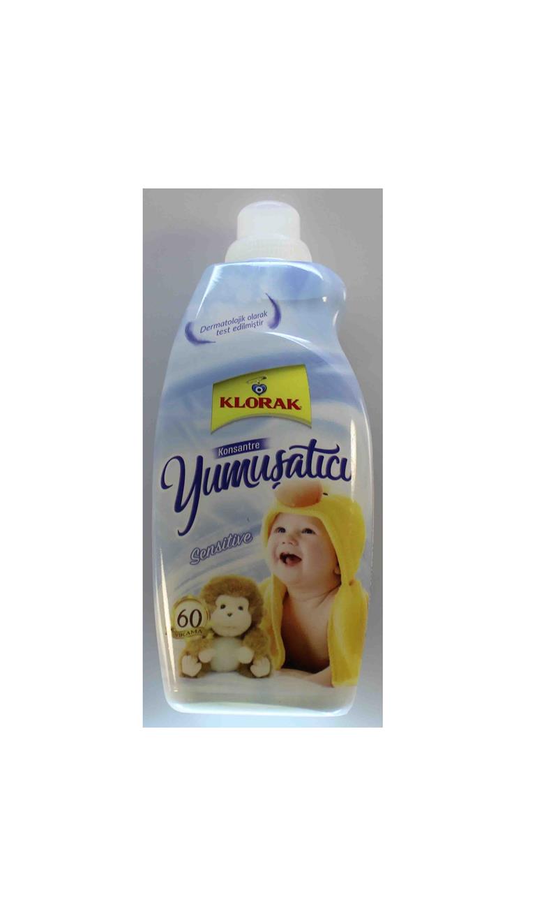 Klorak Konsantre Yumuşatıcı Sensitive 1440 ml