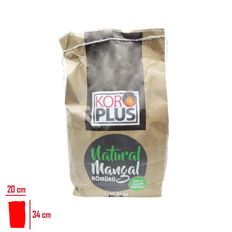 Star Yapı MarketKor Plus Mangal Kömürü Naturel 1,5 kg