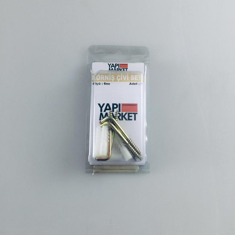 DiğerKorniş Çivisi No:6 + Dübel