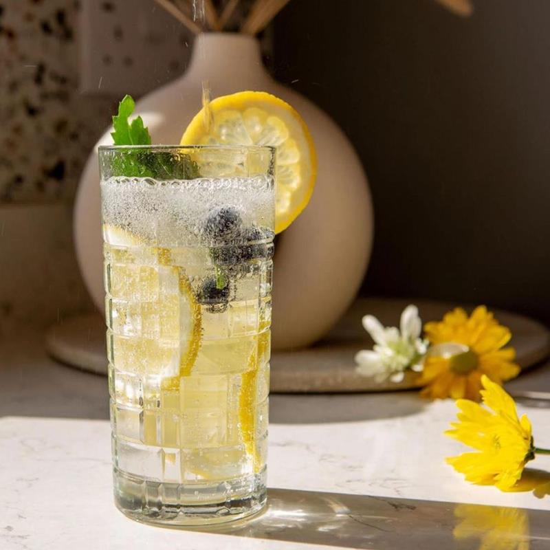 LAVLAV Brit Meşrubat Bardağı 3lü 356 cc