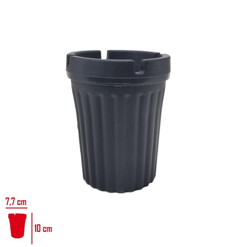 Leva Plastik Küllük Kokusuz Çizgili Gri