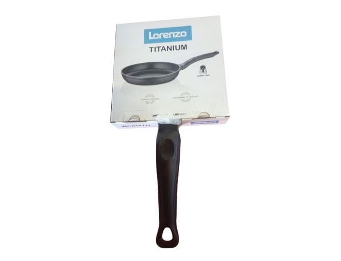 GÖKTAŞLAR ZÜCC.Lorenzo Titanium Döküm Tava 20 cm Siyah