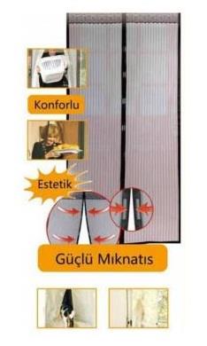 Manyetik Beyaz Kapı Sinekliği TW-01