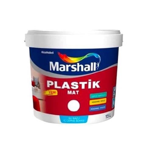 MARSHALLMarshall Plastik Mat Beyaz 15 L Boya