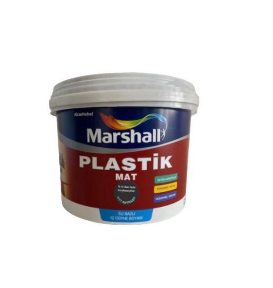 MARSHALLMarshall Plastik Mat Siyah 2,5 L Boya