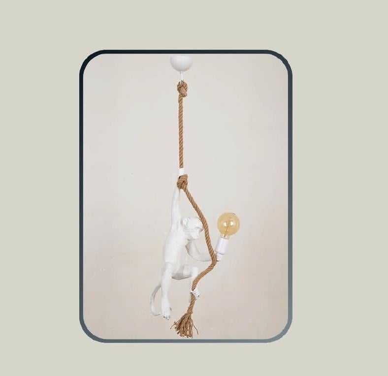 Star Yapı MarketMaymun Tekli Sarkıt Beyaz