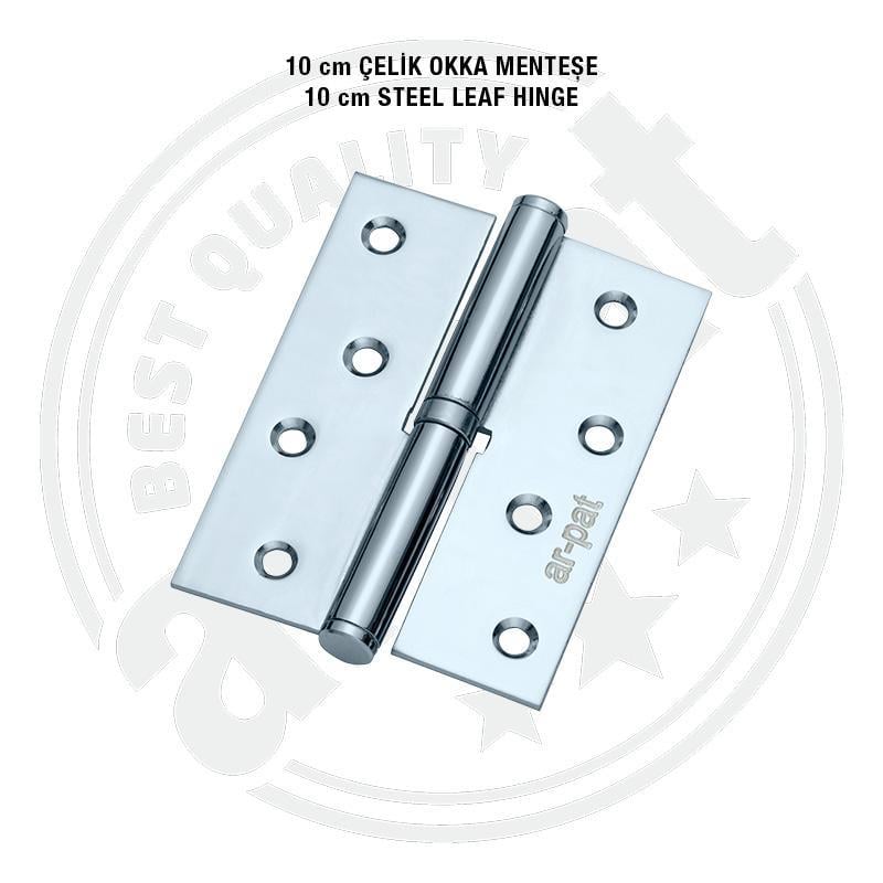 AR-PATMenteşe Çelik Okka 10 cm Saten Köşeli Sol