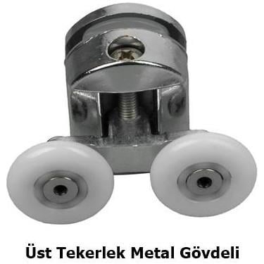 MONZAMetal Duşakabin Tekerleği 1 pk 8 adet