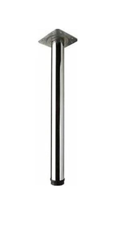 Metal Masa Ayağı Q60 101cm Ahşap Için Krom