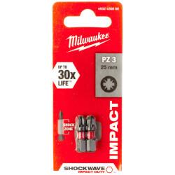 MİLWAUKEEMilwaukee Bits Uç Pz3 25Mm 2 li Paket