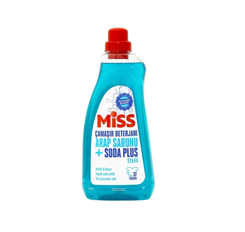 BOZAMiss Sıvı Çamaşır Deterjanı Soda Etkili 1500 ml