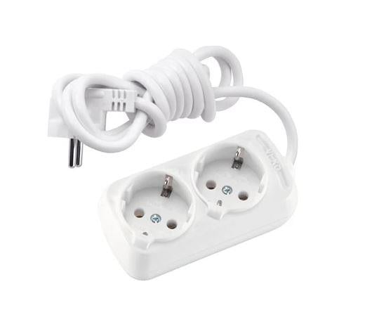 VİKOMulti-let İkili Priz Topraklı Kablolu Ç. K. 5 mt